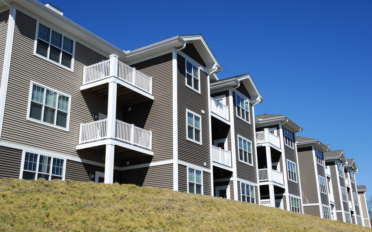Condos with lawncare and property management