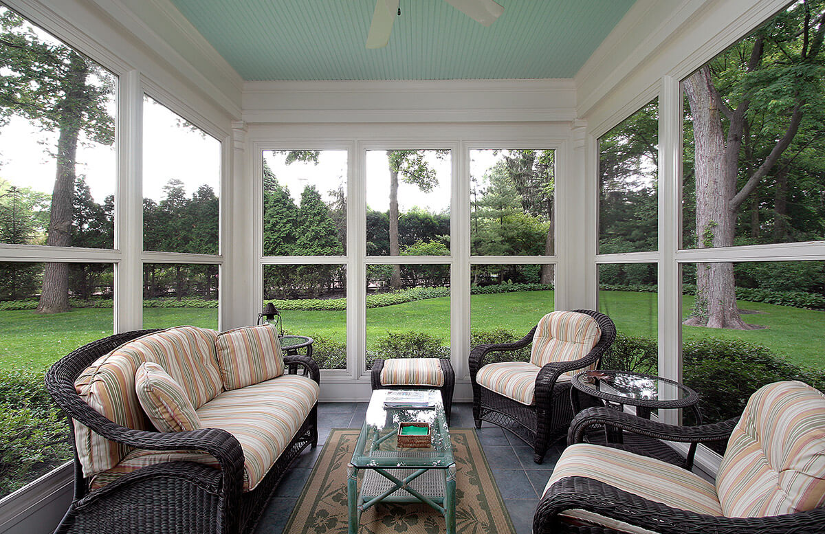 screened in porch