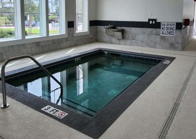 Indoor pool at Four Seasons at Cane Bay